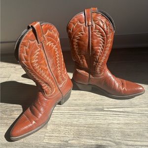 Laredo Cowboy Leather Boots